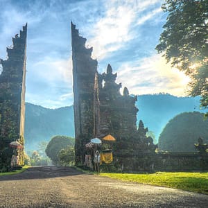 Bali Heavens Gates alternate photo op site