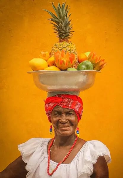 Visit Cartagena de Indias: Colombia's Caribbean Purple Star Travel Palenqueras en Cartagena