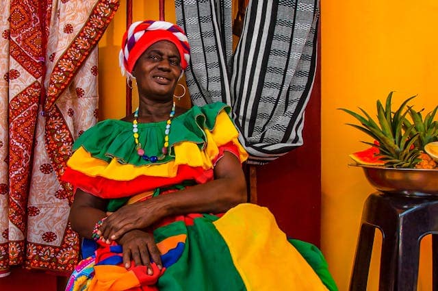 Afro-Colombia Palenqueras of Cartagena