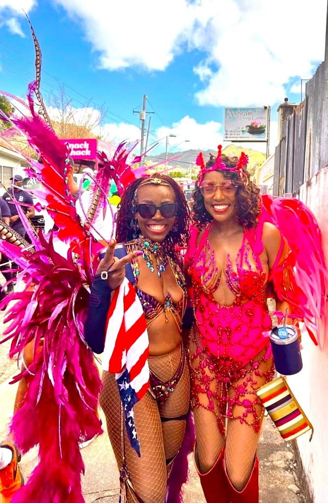 Bliss Costumes Trinidad Carnival 2027, Beautiful women playing mas in Trinidad & Tobago