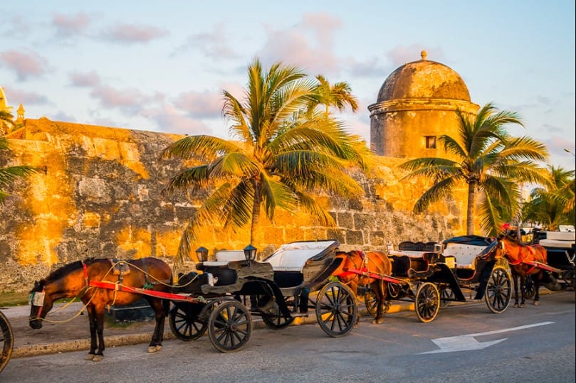 Walled City Cartagena Colombia